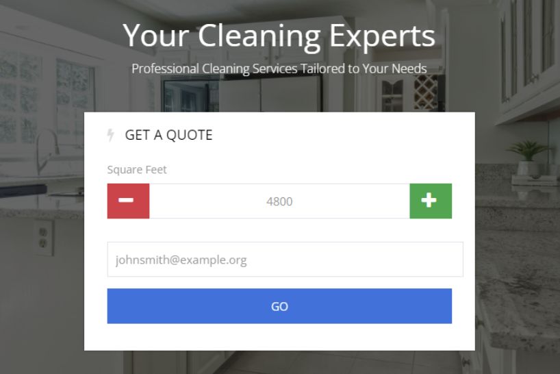 House Cleaning Services Website